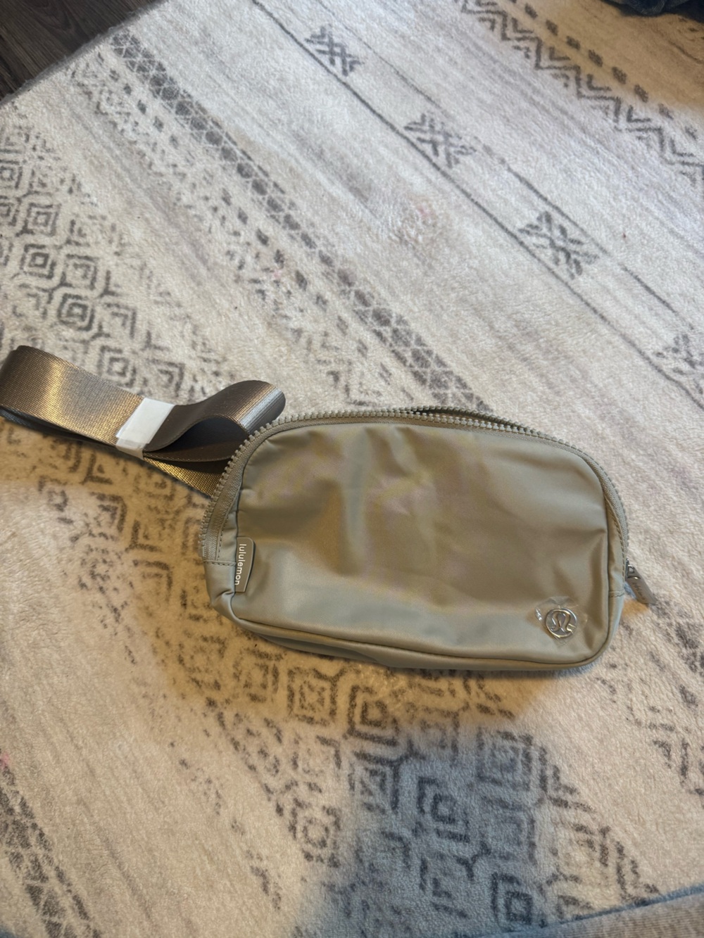 lululemon athletica Grey Crossbody Belt Bag